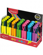 Destacador Fluor Maped Colores Surtidos x 12 Unds.