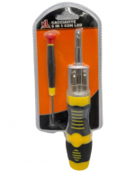 4 Set de Destornillador 6 en 1 con Luz Led