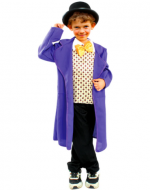 Disfraz Infantil Diseño Wonka (Elegir Talla) x 1 Unds.Talla: 3-4 / 5-6 / 7-9 / 10-12 años