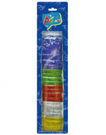4 Set Bolsitas con Escarcha Colores Surtidos (1 Set Trae 20 PCS)