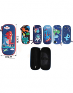 Estuche Diseño Dinosaurio Modelos Surtidos x 12 Unds. Medidas: 22 x 10 cm aprox