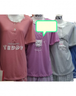 Pijama de Mujer 100% Poliéster Colores Surtidos x 12 Unds. Talla: M / L - XL / XXL