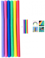 Fideo Flotador de Espuma Colores Surtidos x 6 Unds. Medida: 150 cm aprox.
