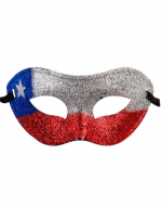 Antifaz Fiestas Patrias x 12 Unds. Medidas: 9 x 20 cm aprox