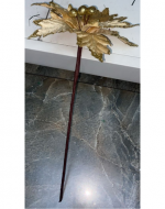 Flor Decorativa Navideña Colores Surtidos x 12 Unds. Medidas: 30 cm aprox.