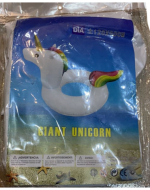 Flotador Unicornio x 6 Unds. Medida: 120 cm aprox.
