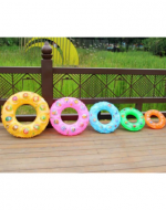 Flotador Inflable Colores Surtidos x 6 Unds. Medida: 90 cm aprox.