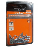 12 Set Gancho de Angulo Recto Mediano. Medida: 25 x 25 x 12 MM.(1 Set Trae :20 PCS)
