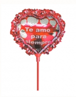 Globo Metalico x 12 Unds Medidas: 14.5 cm