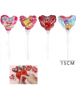 6 Set Globos Corazón Frases Inflado Automático (1 Set Trae 12 PCS) Medida: 30 cm aprox