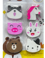 6 Set Goma de Borrar (1 Set Trae: 6 PCS)
