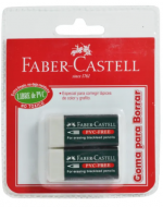 6 Set Goma De Borrar Grande (1 Set Trae 2 PCS) Faber Castell