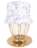 Gorro Pescador Infantil Diseño Mariposas x 6 Unds