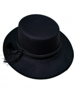 Sombrero de Huaso Elegante XL Color Negro x 4 Unds.