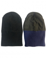 Gorro de Lana Interior Polar Color Negro x 12 Unds. Talla: Estandar