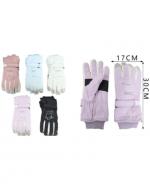 Guantes de Nieve Diseño Estrella x 12 Pares. Medida: 17 x 30 cm aprox.