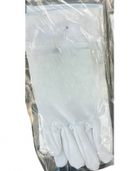 Guantes Lisos Color Blanco x 12 Pares. Talla: SS