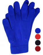 Guantes de Lana Unisex Colores Surtidos x 12 Pares.