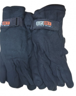 Guantes de Polar para Hombre Color Negro x 12 Unds.