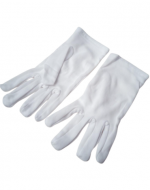 Guantes Medianos Color Blanco x 24 Pares.