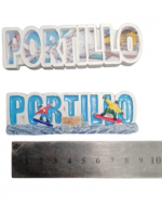 Imán de Cerámica Diseño Portillo x 24 Unds. Medida: 7 cm aprox.