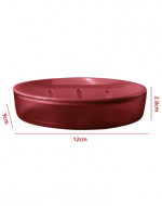 Jabonera para Baño x 12 Unds. Medidas: 9 × 12 × 2.8 cm aprox.