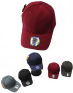 Jockey Adulto Visera Curva Colores Surtidos x 12 Unds.