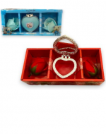 120 Set Joyero con Rosas Colores Surtidos.