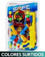 12 Set de Juego Lanza Pelotas. Medidas : 43 x 31 x 3 cm aprox.