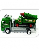 Camión Militar Trailer x 6 Unidades. Medidas: 16 x 30 x 11 cm