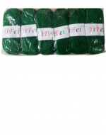 Lana de 1 Hebra Color Verde x 18 Unds. Peso:100 Gramos