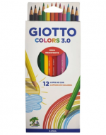 4 Caja Lápices de Colores 3.0 Giotto (1 Caja Trae 12 PCS)
