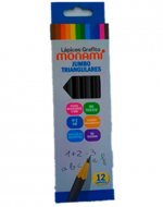 6 Cajas Lápiz Grafito Jumbo (1 Caja Trae 12 PCS)