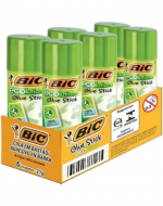 Pegamento en Barra Eco BIC x 12 Unds. Medida: 21 Grs.