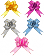 10 Set de Cinta Lazo Colores Surtidos (1 Set Trae 10 PCS) Medida: 4.5 x 72 cm aprox.