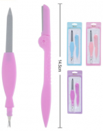 12 Set de Limas de Acero mas Perfilador (1 Set Trae 2 PCS) Medida: 14.5 cm aprox.