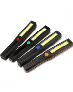 Mini Linterna Led a Pila Colores Surtidos x 12 Unds.