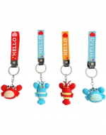 Llavero Diseño Animales Marinos Modelos Surtidos x 12 Unds.