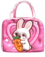 Lonchera Térmica Infantil 3D Conejo x 6 Unds.Medida: 22 x 18.5 x 12 cm aprox.