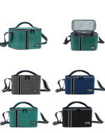 Lonchera Colores Surtidos x 6 Unds. Medida: 23 x 15 x 16 cm aprox.