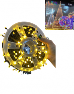 Carrete de Luz Color Amarillo x 4 Unds. Medida: 50 metros aprox.