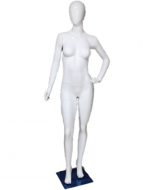 Maniquí Mujer Fibra de Vidrio x 1 Und. Medida: 182 cm aprox.