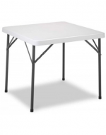 Mesa Cuadrada Color Blanco x 1 Und. Medida: 88 x 88 cm aprox.