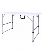 Mesa Plegable Color Blanco x 1 Und. Medida: 2.40 metros aprox.