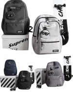 Mochila de Universitario Modelos  Surtidos x 6  Unds.Medida: 46  x 33 x 14 cm aprox