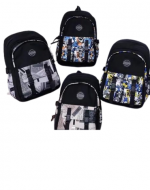 Mochila de Universitario Colores Surtidos x 6  Unds.Medida: 46  x 33 x 14 cm aprox