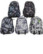 Mochila de Universitario Modelos  Surtidos x 6  Unds.Medida: 46  x 33 x 14 cm aprox