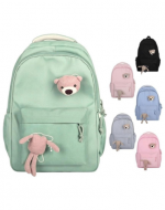 Mochila Colores Surtidos x 6  Unds.Medida: 30 x 18 x 42 cm aprox.