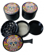 Moledor Diseños Calaveras x 4 Unds. Medida: 5 cm aprox.