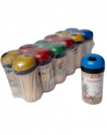 Mondadientes de Madera Colores Surtidos x 48 Unds.